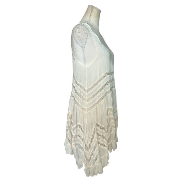 Free People Voile and Lace Trapeze Slip Dress/ Summer Dress
Sz Small - Picture 3 of 5